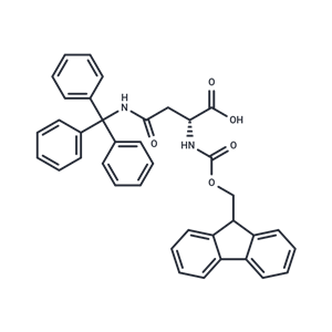 化合物 Fmoc-D-Asn(Trt)-OH,Fmoc-D-Asn(Trt)-OH