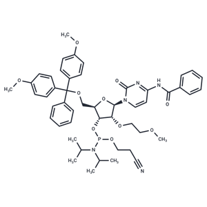 化合物 2’-O-MOE-C(Bz)-3’-phosphoramidite|TNU1240|TargetMol