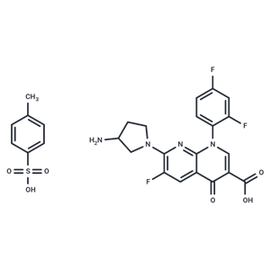 化合物 Tosufloxacin tosylate|T26368|TargetMol