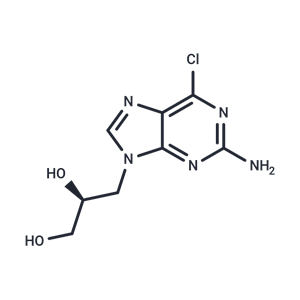 化合物 (S)-9-(2,3-Dihydroxypropyl)-2-amino-6-chloropurine,(S)-9-(2,3-Dihydroxypropyl)-2-amino-6-chloropurine