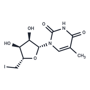 化合物 5’-Deoxy-5’-iodo-5-methyluridine,5’-Deoxy-5’-iodo-5-methyluridine