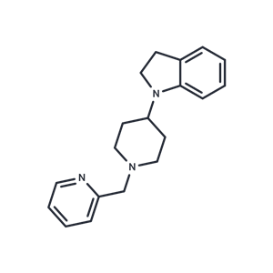 化合物 1-(1-(Pyridin-2-ylmethyl)piperidin-4-yl)indoline|T64718|TargetMol