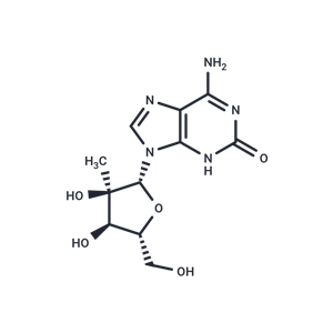 化合物 2’-C-Methyl isoguanosine|TNU0099|TargetMol