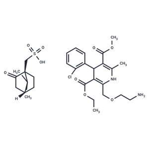 化合物 Amlodipine camsylate|T29999|TargetMol