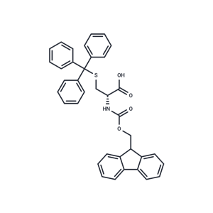 化合物 Fmoc-D-Cys(Trt)-OH,Fmoc-D-Cys(Trt)-OH