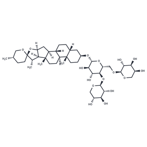 化合物 Aspafilioside B|T70999|TargetMol