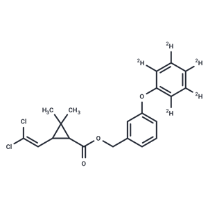 化合物 Permethrin-d5 (cis/trans mixture)|TMIH-0426|TargetMol