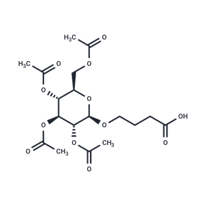 化合物 3-Carbosypropyl ? 2,3,4,6-tetra-O-acetyl-beta-D glucopyranoside|TNU1571|TargetMol