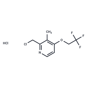 化合物 2-Chloromethyl-3-methyl-4-(2,2,2-trifluoroethoxy)pyridine hydrochloride,2-Chloromethyl-3-methyl-4-(2,2,2-trifluoroethoxy)pyridine hydrochloride