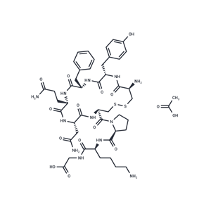 化合物 Lysipressin Acetate|TP2459|TargetMol