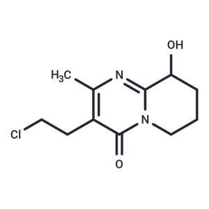 化合物 3-(2-Chloroethyl)-6,7,8,9-tetrahydro-9-hydroxy-2-methyl-4H-pyrido[1,2-a]pyrimidine-4-one|T67466|TargetMol