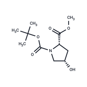 化合物 N-Boc-4-hydroxy-L-proline methyl ester,N-Boc-4-hydroxy-L-proline methyl ester