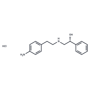 化合物 (R)-2-((4-Aminophenethyl)amino)-1-phenylethanol hydrochloride,(R)-2-((4-Aminophenethyl)amino)-1-phenylethanol hydrochloride