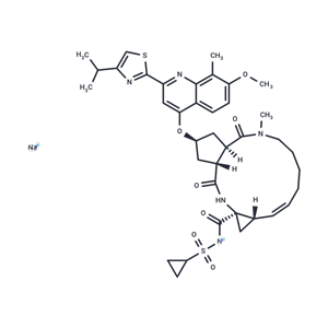 化合物 Simeprevir sodium,Simeprevir sodium