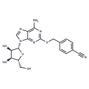 化合物 2-(4-Cyanobenzyl)thioadenosine,2-(4-Cyanobenzyl)thioadenosine