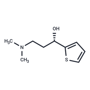 化合物 (S)-N,N-Dimethyl-3-hydroxy-3-(2-thienyl)propanamine|T65715|TargetMol