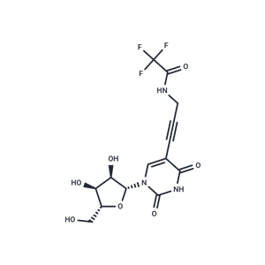 化合物 5-[3-(Trifluoroacetyl)aminopropyn-1-yl]uridine|TNU0345|TargetMol