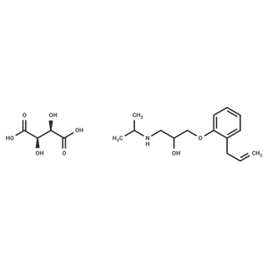 化合物 Alprenolol tartrate|T69876|TargetMol