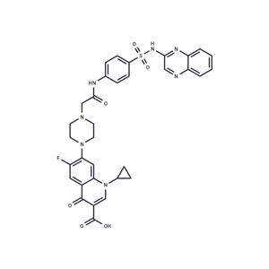 化合物 Topoisomerase IV inhibitor 2|T72154|TargetMol