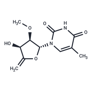 化合物 4’,5’-Didehydro-2’-O-methyl-5-methyluridine,4’,5’-Didehydro-2’-O-methyl-5-methyluridine