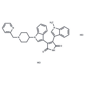 化合物 Enzastaurin 2HCl|T69354|TargetMol