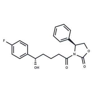 化合物 (S)-3-((S)-5-(4-Fluorophenyl)-5-hydroxypentanoyl)-4-phenyloxazolidin-2-one|T66207|TargetMol