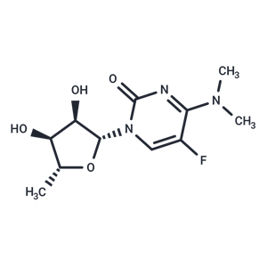 化合物 5’-Deoxy-N4,N4-dimethyl-5-fluorocytidine|TNU1207|TargetMol