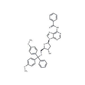 化合物 N6-Benzoyl-5′-O-(4,4′-dimethoxytrityl)-2′-deoxyadenosine|T66118|TargetMol