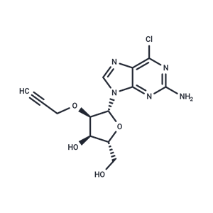 化合物 2-Amino-6-chloropurine-9-(2’-O-propargyl)riboside|TNU0206|TargetMol