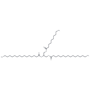 化合物 1,2-Dipalmitoyl-3-Decanoyl-rac-glycerol|T85098|TargetMol