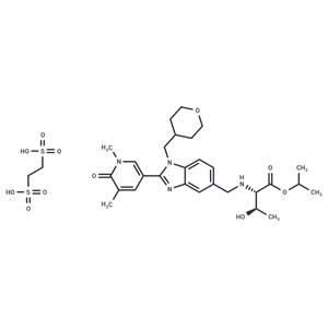 化合物 Bromodomain inhibitor-12 (edisylate)|T79094|TargetMol