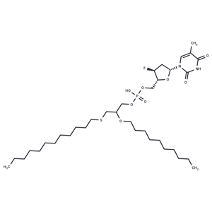 化合物 Fosalvudine tidoxil|T27348|TargetMol