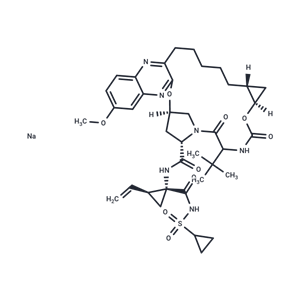 化合物 Grazoprevir sodium salt|T12065|TargetMol