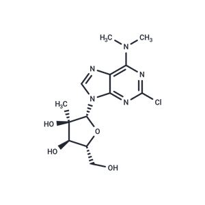 化合物 2-Chloro-2’-C-methyl-6-N,N-dimethyladenosine,2-Chloro-2’-C-methyl-6-N,N-dimethyladenosine