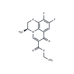 化合物 (S)-Ethyl 9,10-difluoro-3-methyl-7-oxo-3,7-dihydro-2H-[1,4]oxazino[2,3,4-ij]quinoline-6-carboxylate|T65672|TargetMol