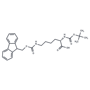 化合物 Boc-Lys(Fmoc)-OH|T67630|TargetMol