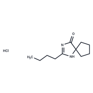 化合物 2-Butyl-1,3-diazaspiro[4.4]non-1-en-4-one hydrochloride,2-Butyl-1,3-diazaspiro[4.4]non-1-en-4-one hydrochloride