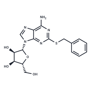 化合物 2-Benzylthioadenosine|TNU0257|TargetMol