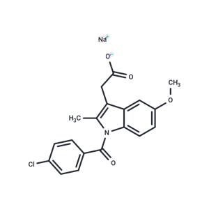 化合物 Indomethacin sodium,Indomethacin sodium