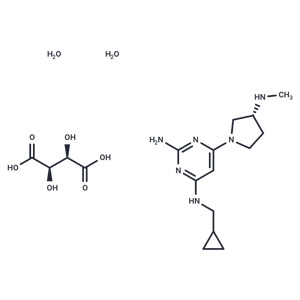 化合物 Adriforant tartrate hydrate|T69918|TargetMol