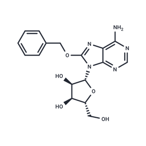 化合物 8-Benzyloxyadenosine|TNU0198|TargetMol