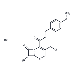 化合物 (6R,7R)-4-Methoxybenzyl 7-amino-3-(chloromethyl)-8-oxo-5-thia-1-azabicyclo[4.2.0]oct-2-ene-2-carboxylate hydrochloride,(6R,7R)-4-Methoxybenzyl 7-amino-3-(chloromethyl)-8-oxo-5-thia-1-azabicyclo[4.2.0]oct-2-ene-2-carboxylate hydrochloride