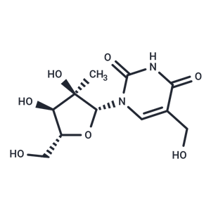 化合物 5-Hydroxymethyl-2’-C-methyluridine|TNU0332|TargetMol