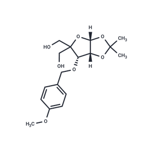 化合物 3-O-(4-Methoxybenzyl)-4-C-hydroxymethyl-1,2-O-isopropylidine-alpha-D-ribofuranose|TNU1198|TargetMol