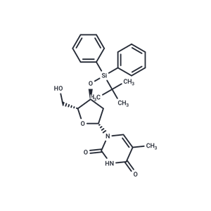 化合物 3’-O-(t-Butyldiphenylsilyl)thymidine|TNU1269|TargetMol