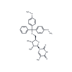 化合物 2’-Amino-2’-deoxy-5’-O-(4,4’-dimethoxytrityl)-5-methyluridine|TNU0968|TargetMol