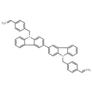 9,9′-双[(4-乙烯基苯基)甲基] -3,3′-双-9H-咔唑