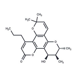 化合物 Calanolide B|T70700|TargetMol