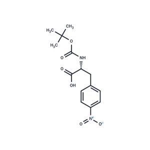 化合物 Boc-D-Phe(4-NO2)-OH|T64787|TargetMol