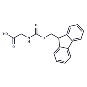 化合物 2-((((9H-Fluoren-9-yl)methoxy)carbonyl)amino)acetic acid,2-((((9H-Fluoren-9-yl)methoxy)carbonyl)amino)acetic acid